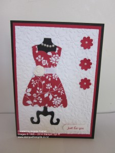 IMG_4686 Dress up framelit card with Fresh Prints Boho Blossoms