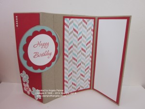IMG_4714 Thinlit Circle Card with extended flap using Fresh Prints DSP inside