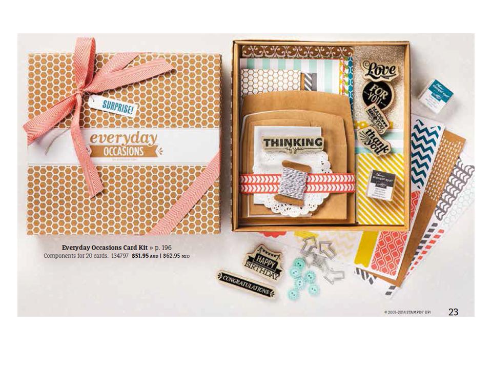 Everyday Occasions Card Kit Box
