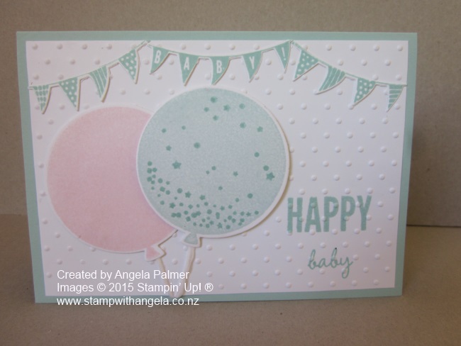 Celebrate Today Happy Baby Balloon Pool Party Card