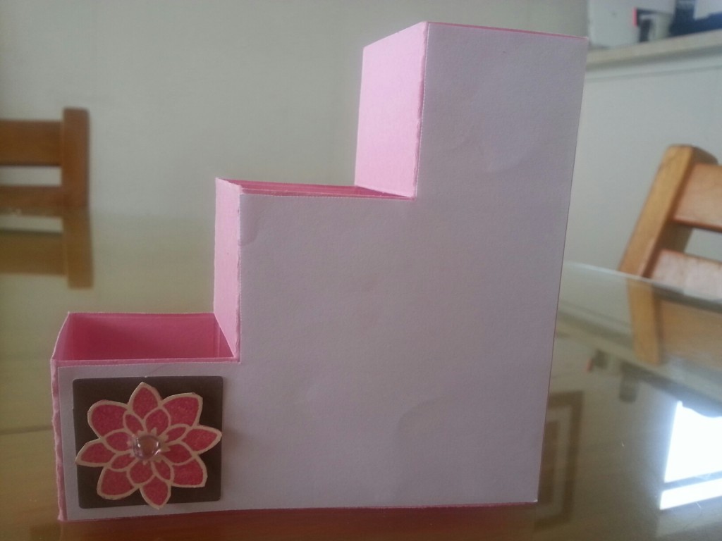 Nicolette's builder block flower card back