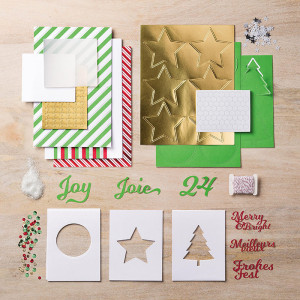 Holiday To You and Yours Shaker Cards Project Kit 2
