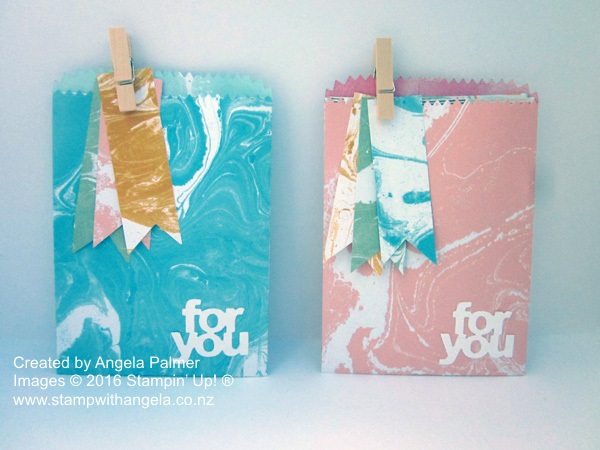 Open Home Event, Mini Treat Bags, Perfectly Artistic Designer Series Paper