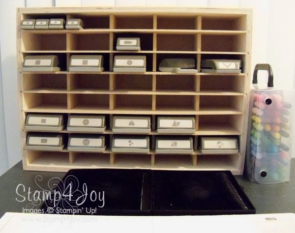 Stampin up, storing punches, punches, storage, shelves