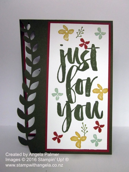 Botanicals for You, Just for you, Botanical Builder Framelits, Cajun Craze