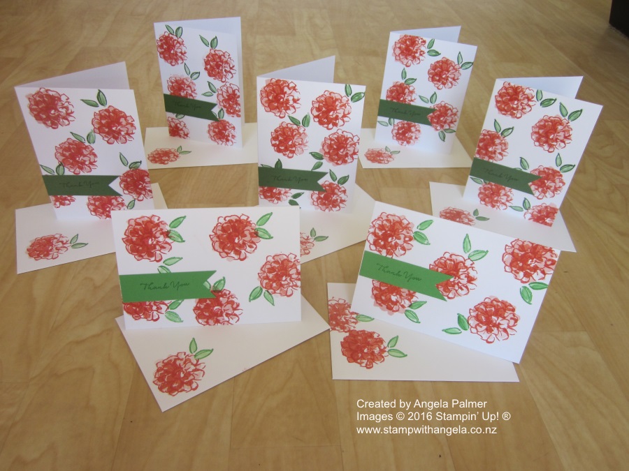 What I Love, sale-a-bration, flowers, two-set stamping, pink, orange, red