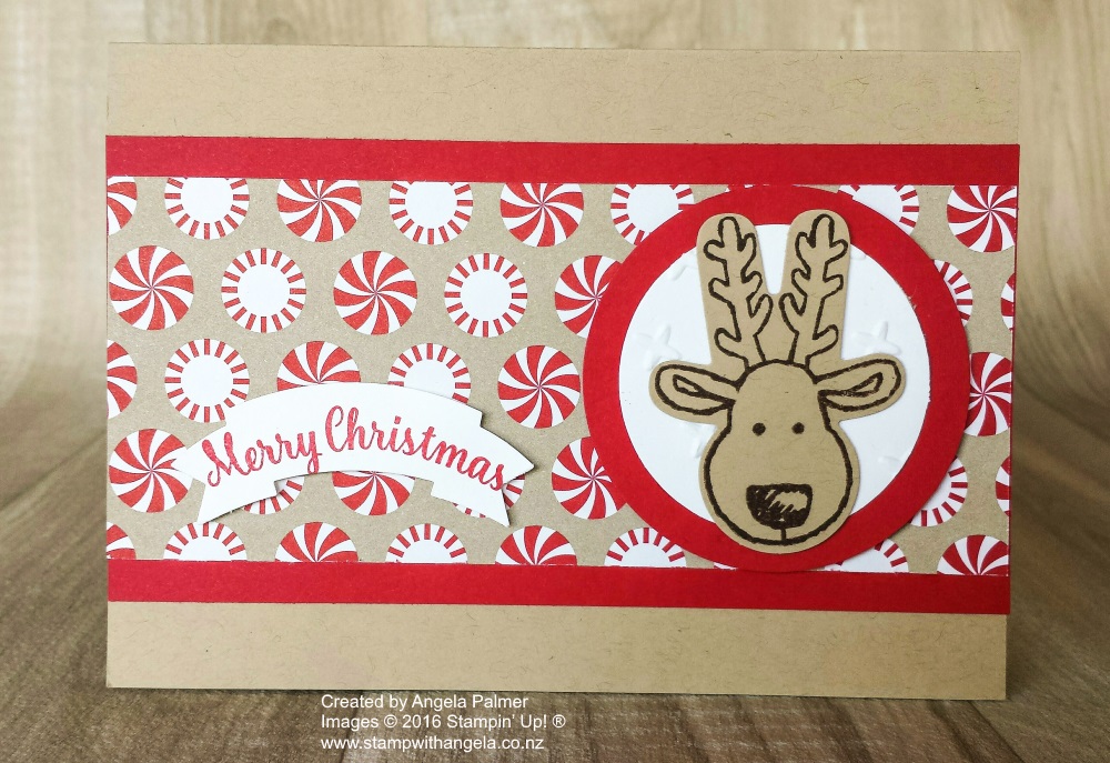 Cookie Cutter Christmas Reindeer Card