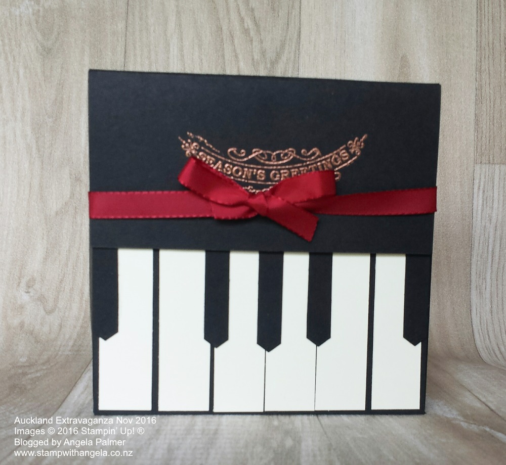 Piano Keyboard Box ,Card, Christmas box