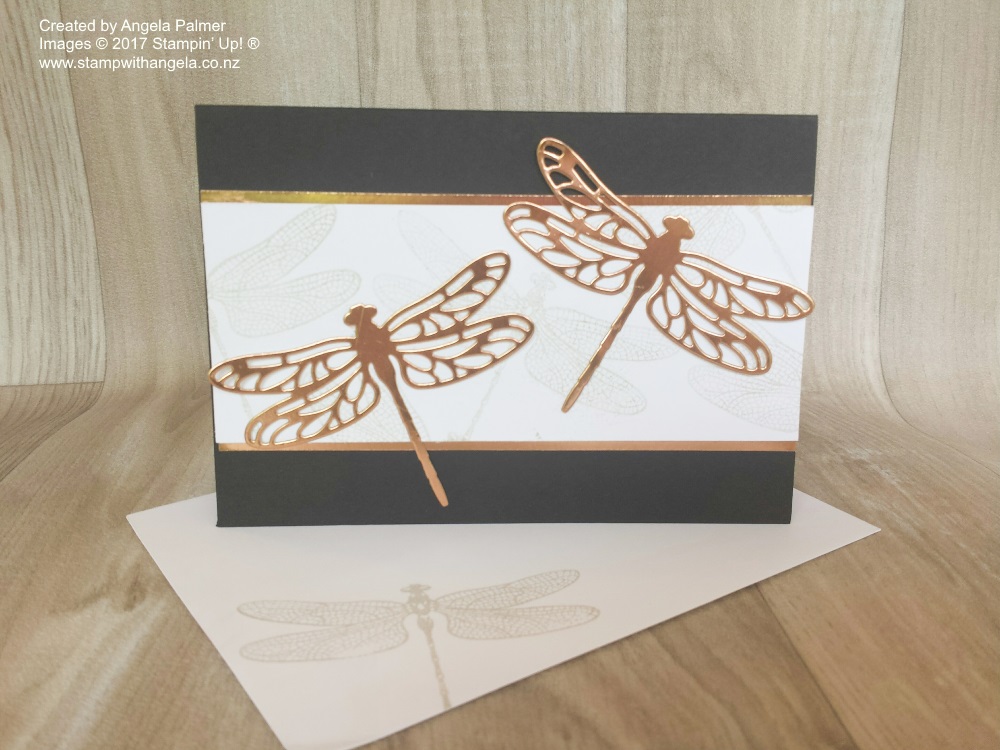 Copper Dragonfly with Basic Black