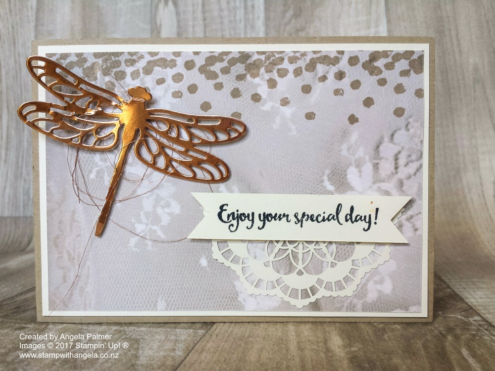 Dragonfly Tunnel Card Front