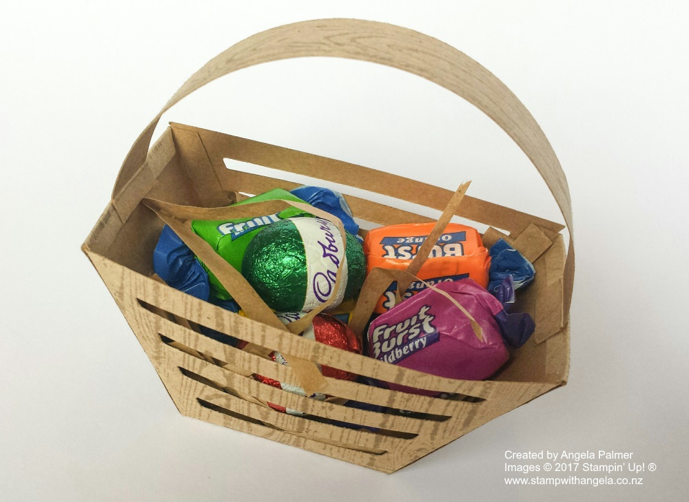 Easter Basket - top view