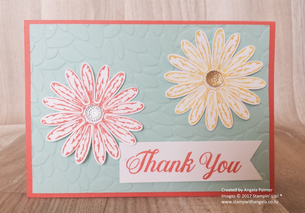Daisy Punch For Two Daisy Flowers Card