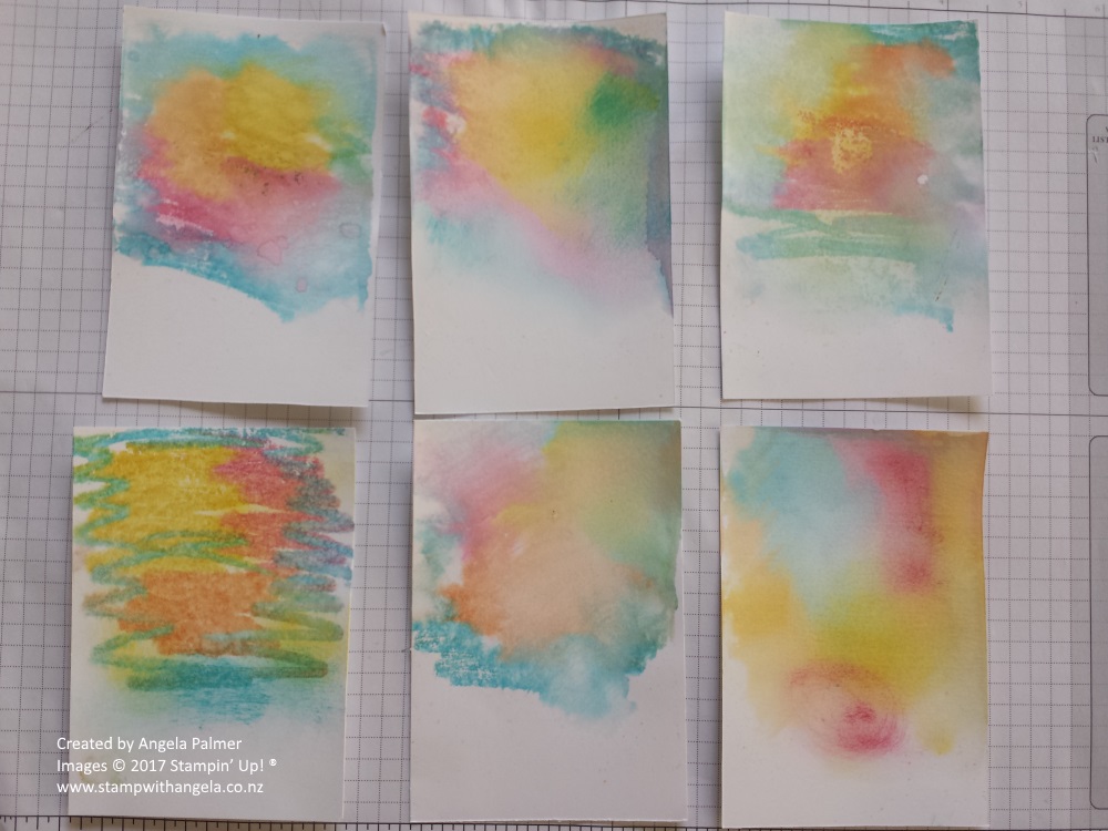 Spritzing Technique With Markers Samples