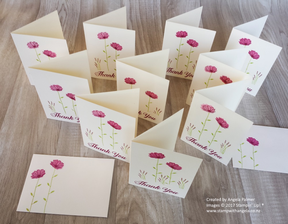 Daisy Delight Thank You In Color Note Cards For Customers