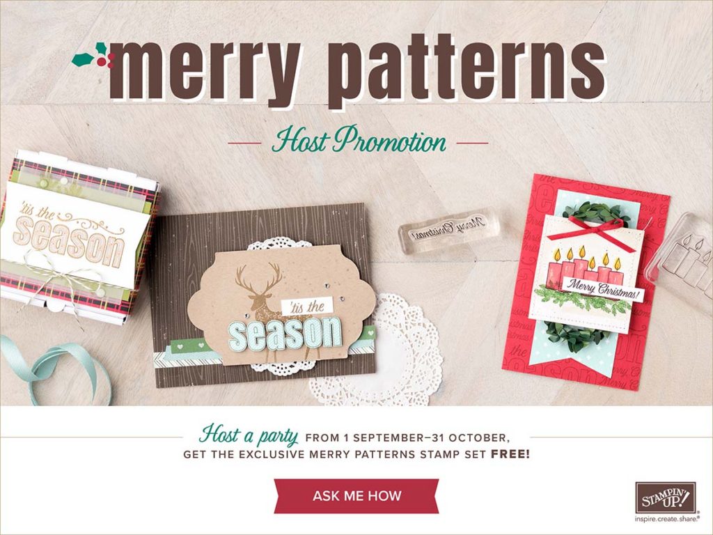 October, Merry Patterns Host Promotion