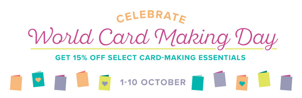 October Promotion, World Card Making Day