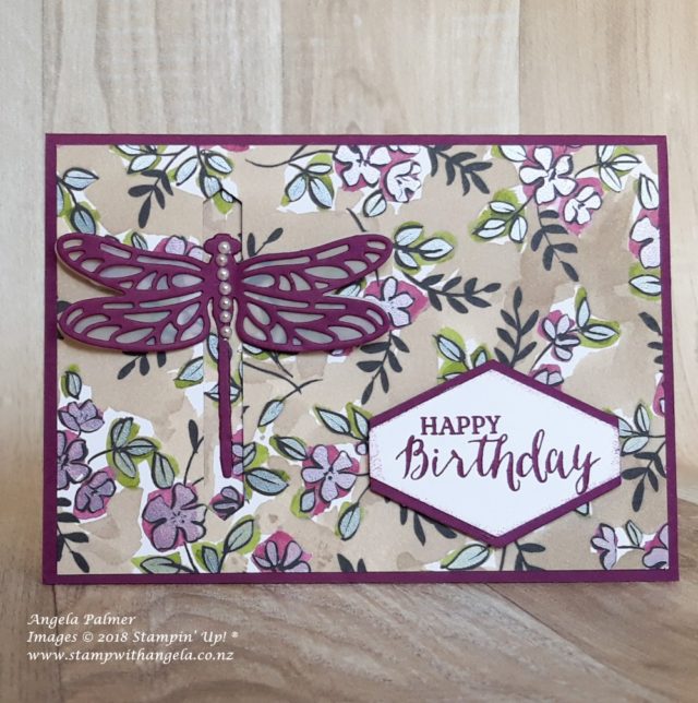 Dragonfly interactive card, favourite cards