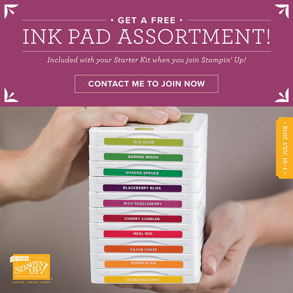 ink pad assortment offer
