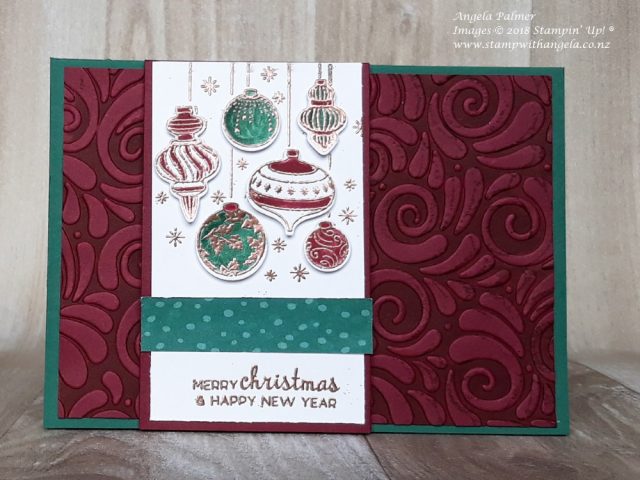 favourite cards, baubles card