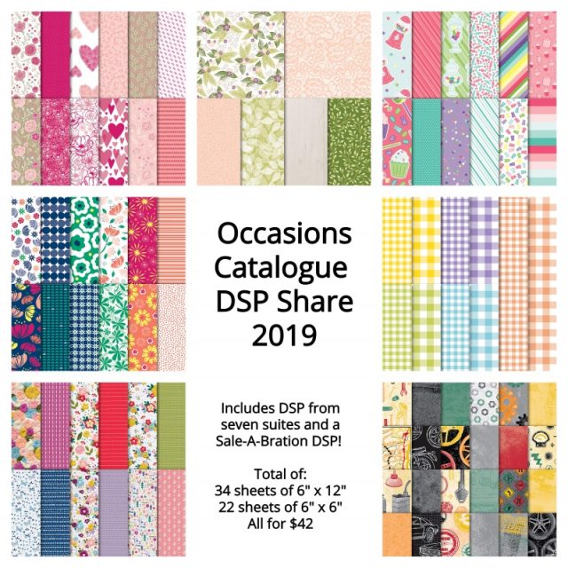 Occasions Catalogue DSP share 2019