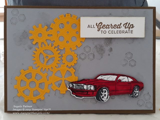 Geared Up Garage Card With Easy Sentiment