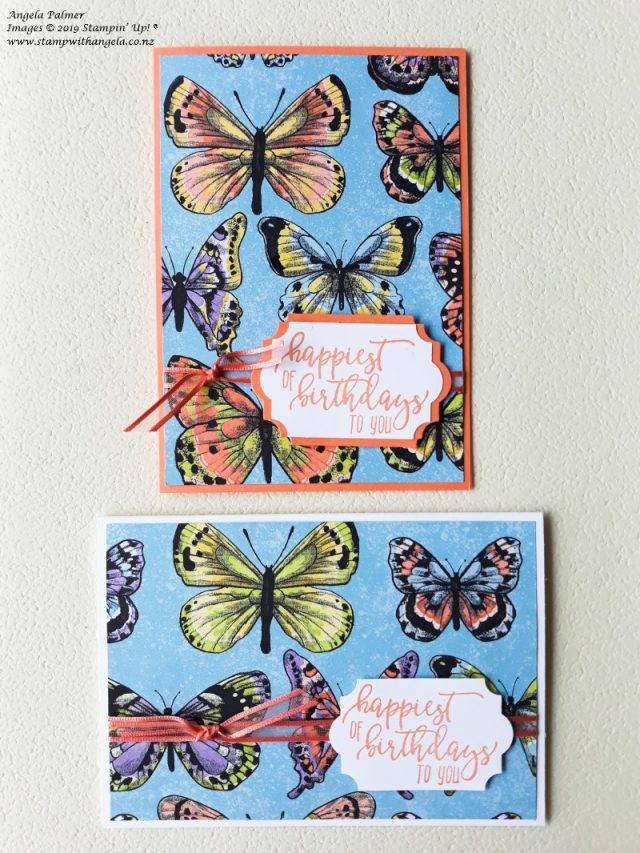 Occasions Catalogue 2019 Designer Series Paper Share, Simple Designer Series Paper Cards