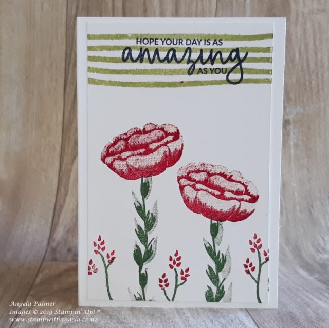 Incredible Like You note card, simple stamping