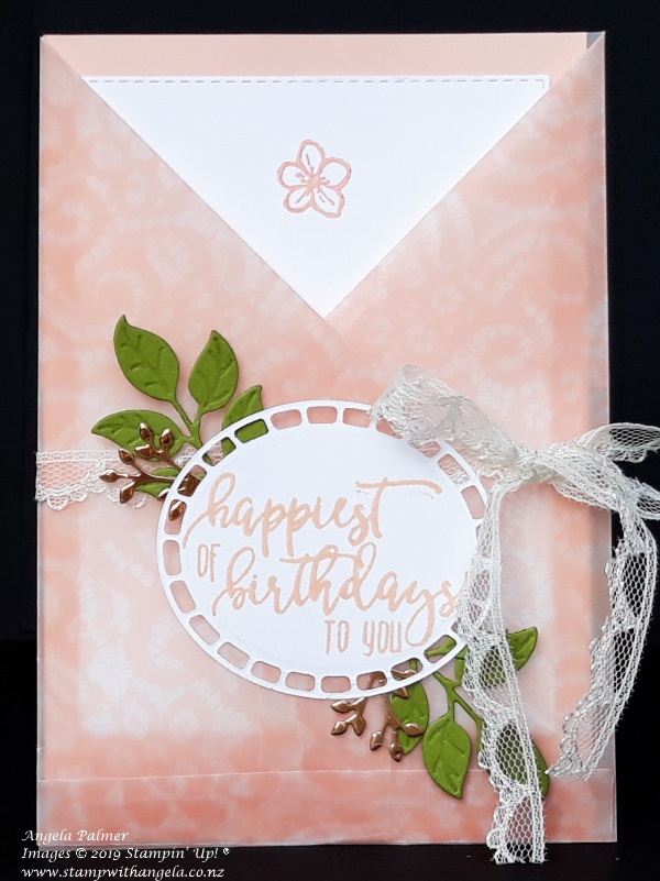 Vellum Pocket Card