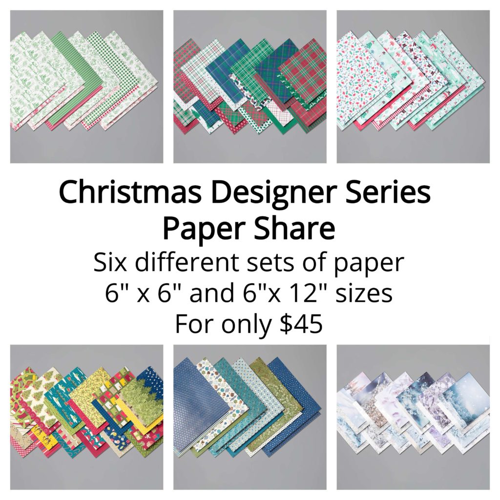 Holiday Catalgoue Christmas Designer Series Paper Share 2019