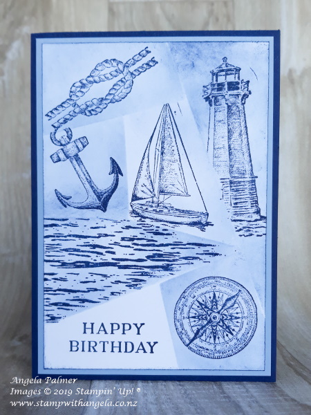 Retiform Technique Sailing Home Card