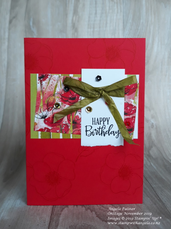 Peaceful Poppies Card
