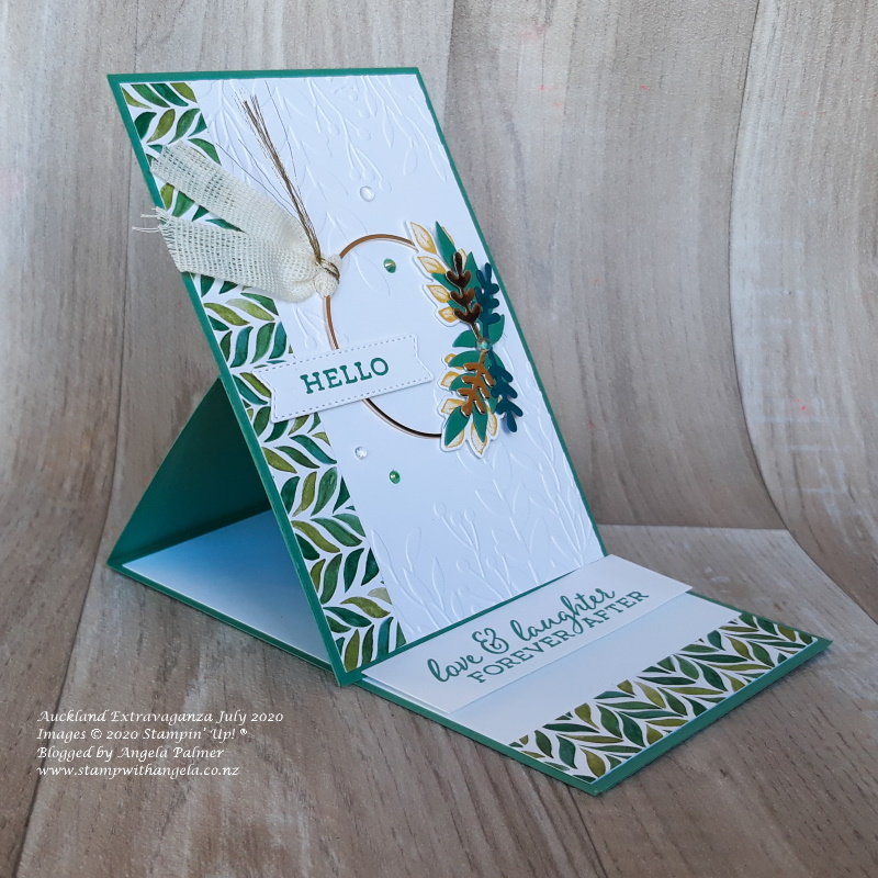 forever fern, easel card