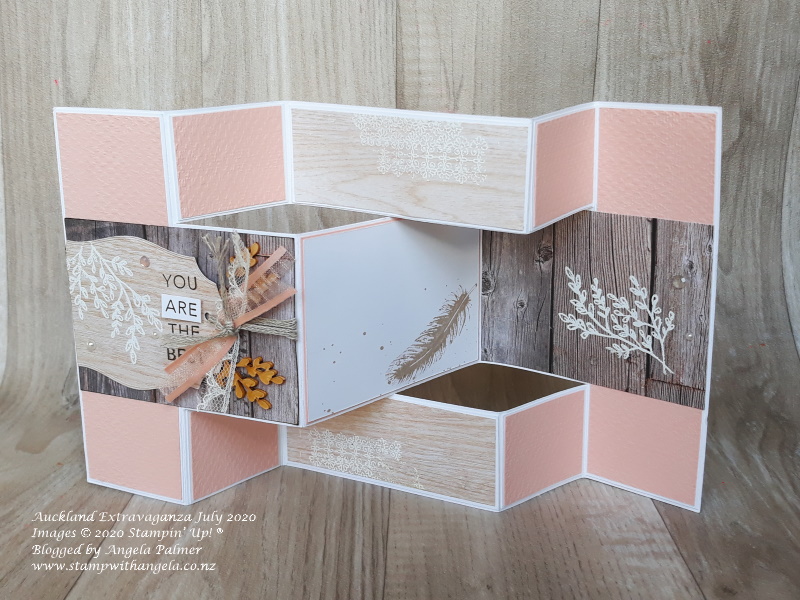 tri-fold shutter card, in good taste