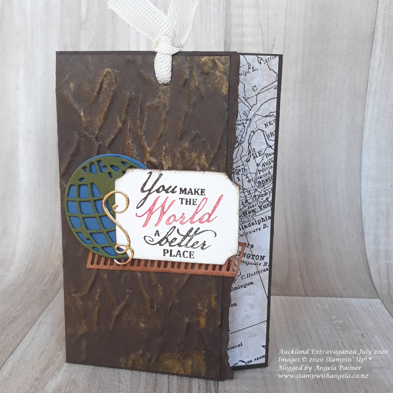 How to Colour Kraft Cardstock - Karen Hadler Stamping Bees