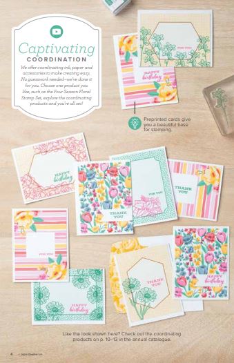 Four Seasons Floral Cards