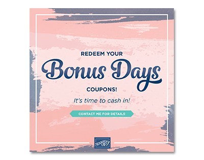 Bonus Days Redeem