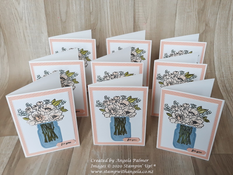 Jars of Flowers For You Card
