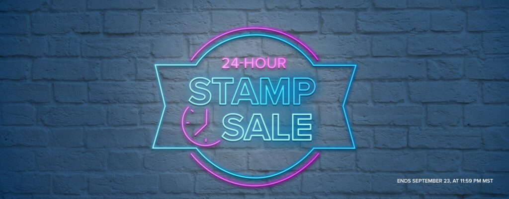 24 hour stamp sale