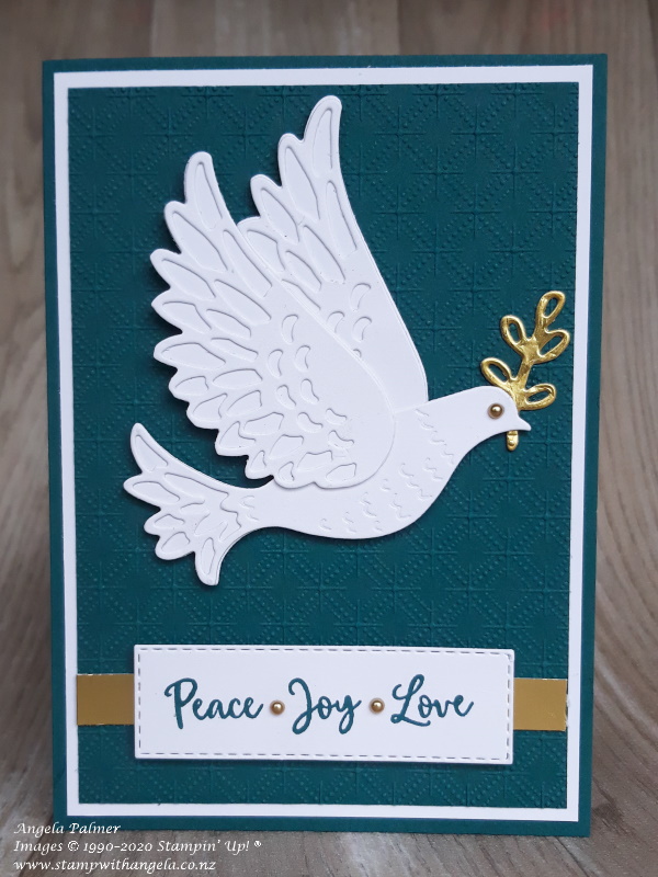 dove of hope card front