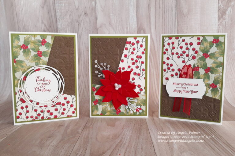 How To Make A Set Of Christmas Puzzle Cards - Stamp With Angela