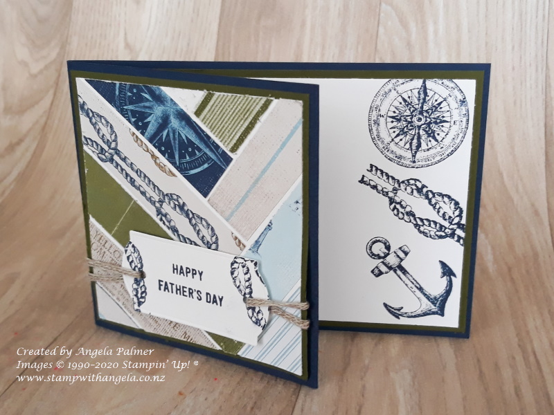 Nautical Gift Holder Card 