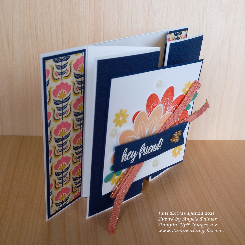 In Symmetry Fancy Fold Card