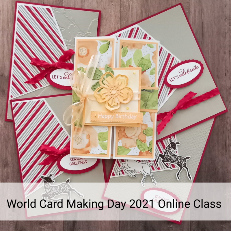 World Card Making Day 2021 Online Class