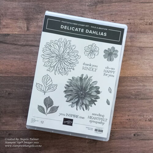 Delicate Dahlia stamp set