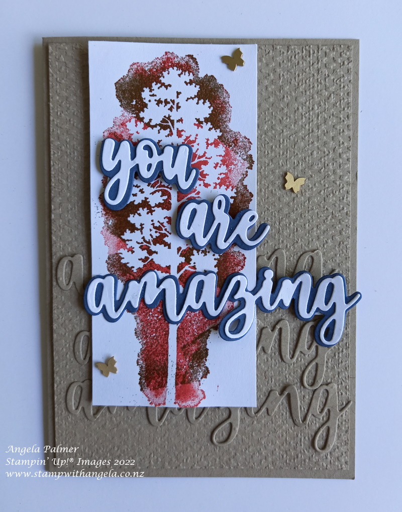 You are amazing card