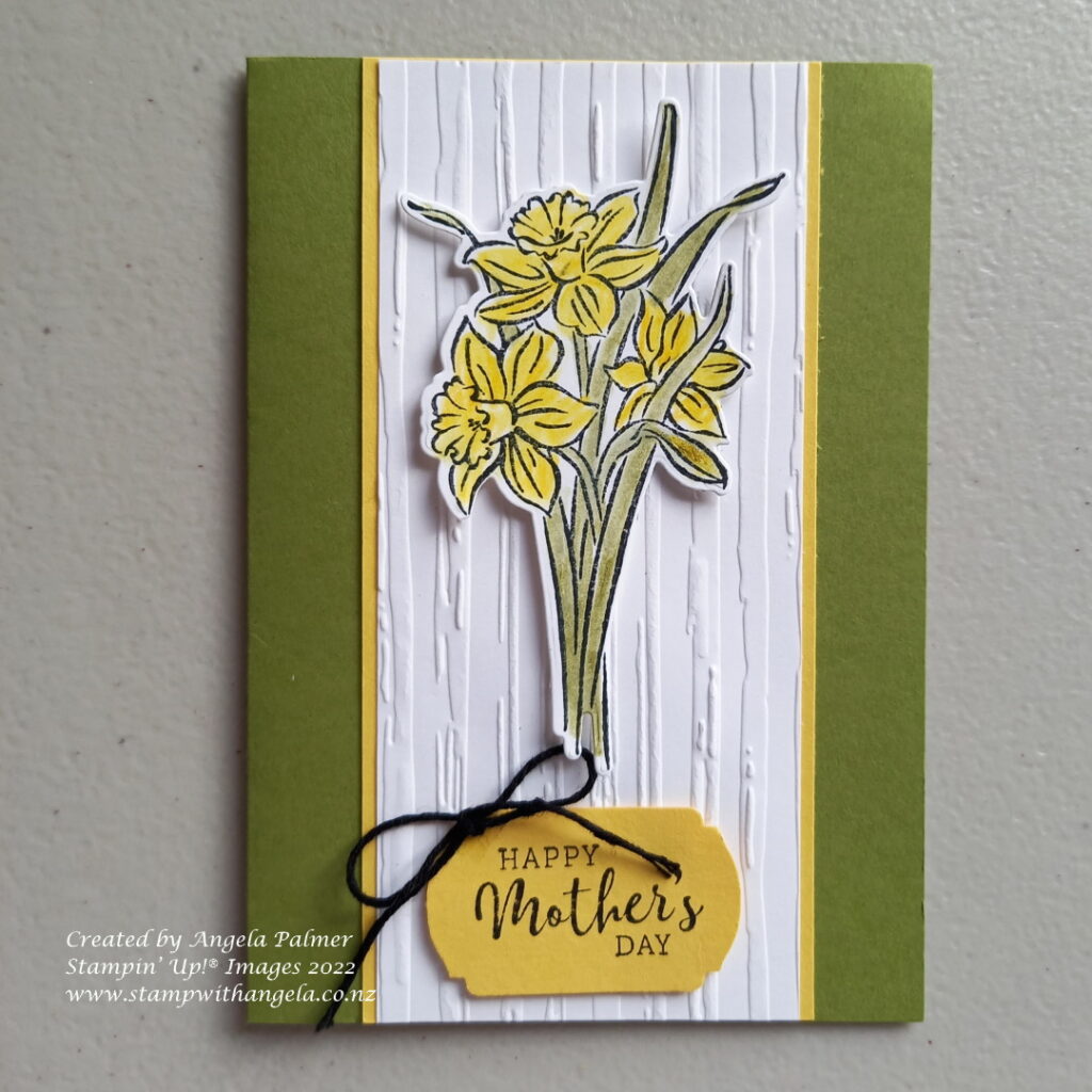Daffodil Daydream Mother's Day Card
