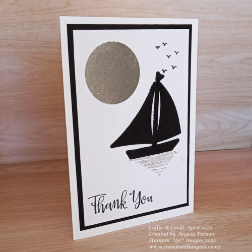 Simple Sailboat card