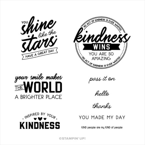 Kindness Card Kit Stamp Set