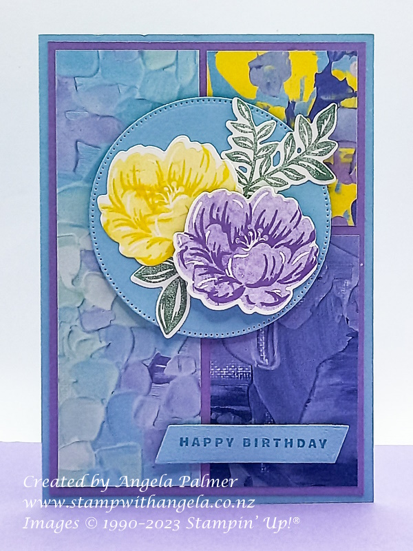 Fancy Flora Designer Series Paper Card