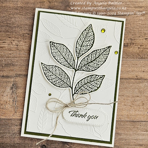 Easy Changing Leaves Card